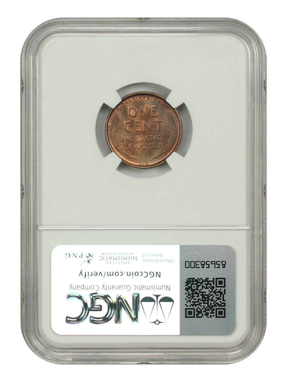 1909-S VDB 1C NGC MS64+BN - Lincoln Cent (Wheat Reverse) - Key Date