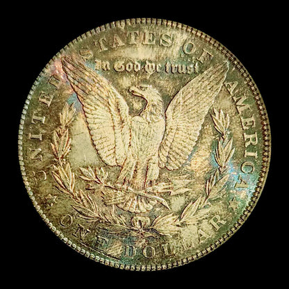 1879 P Morgan Silver Dollar PCGS MS-63 - BLUE TONING