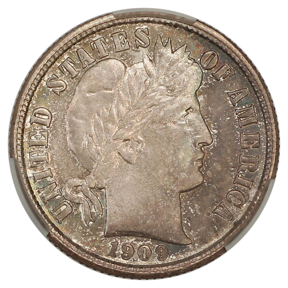 1909-S 10C CACG MS65 ex: D.L. Hansen - Barber Dime