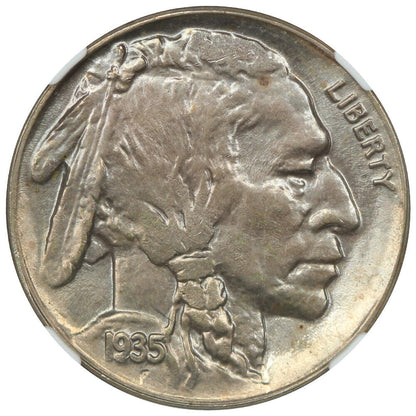 1935-D 5C NGC MS66 - Buffalo Nickel