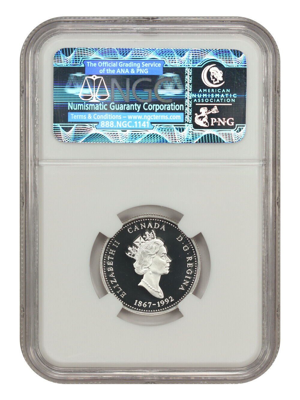 1992 Canada 25c Price Edward Island NGC PF 69 DCAM