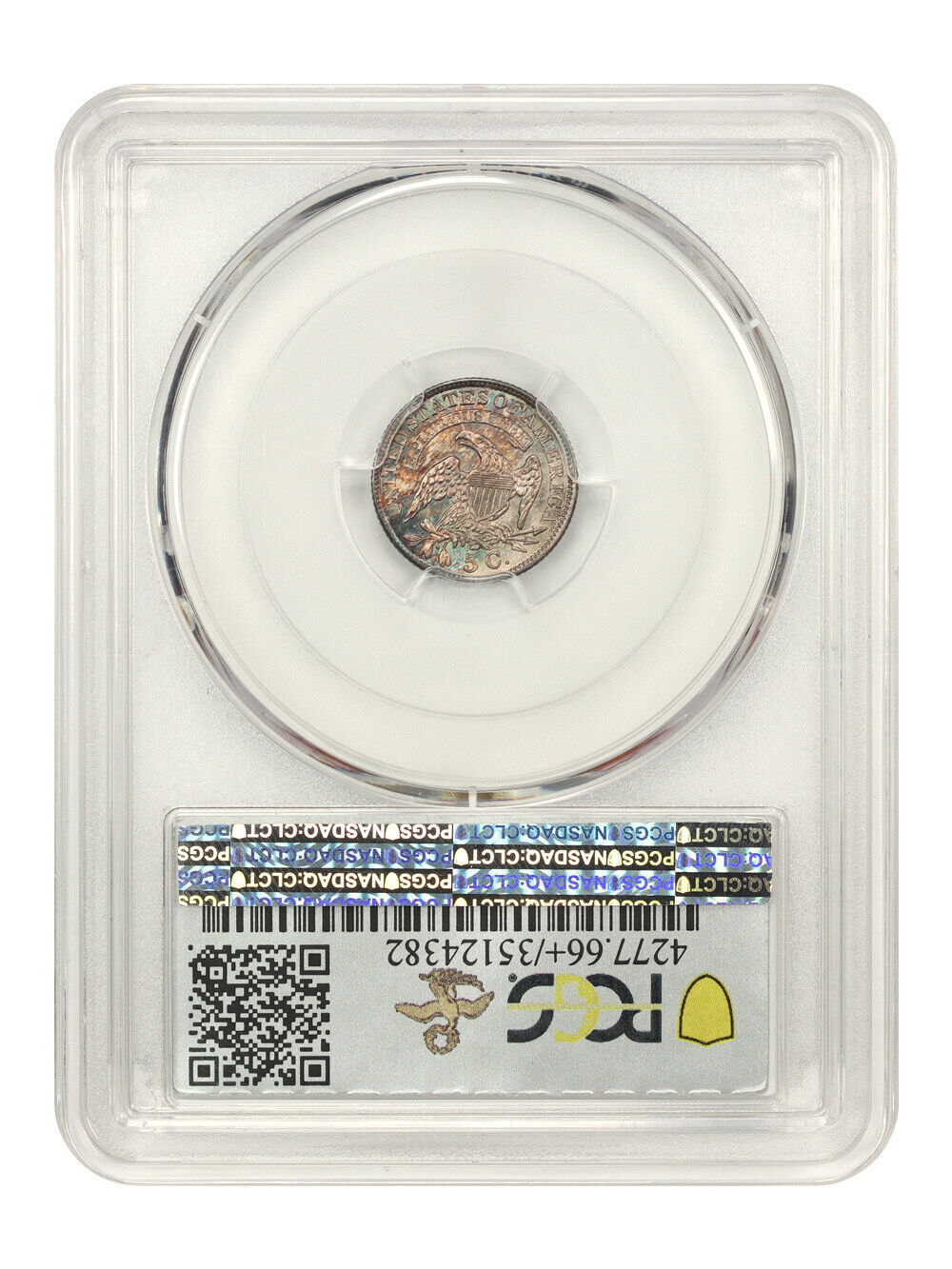 1830 H10C PCGS MS66+ ex: D.L. Hansen