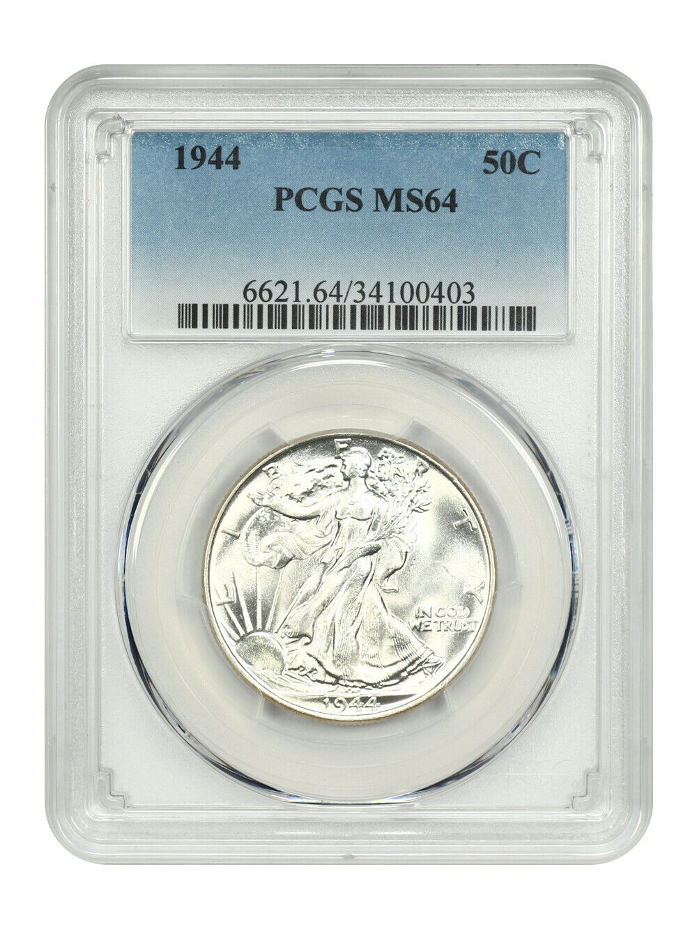 1944 50C PCGS MS64