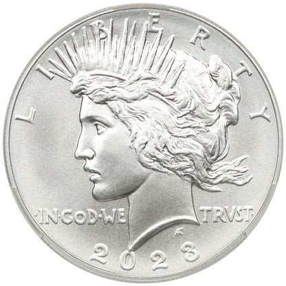 2023 $1 Peace Dollar CACG MS70 - $1 (Silver)