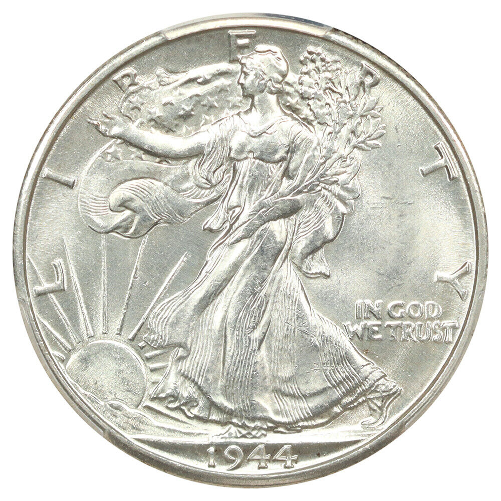 1944-D 50C PCGS MS64 - Walking Liberty Half Dollar