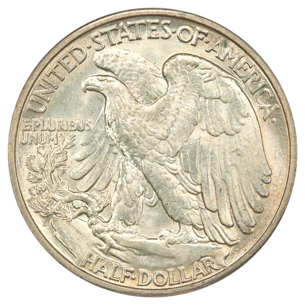 1929-D 50C PCGS MS64 - Walking Liberty Half Dollar