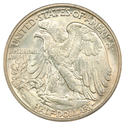 1929-D 50C PCGS MS64 - Walking Liberty Half Dollar
