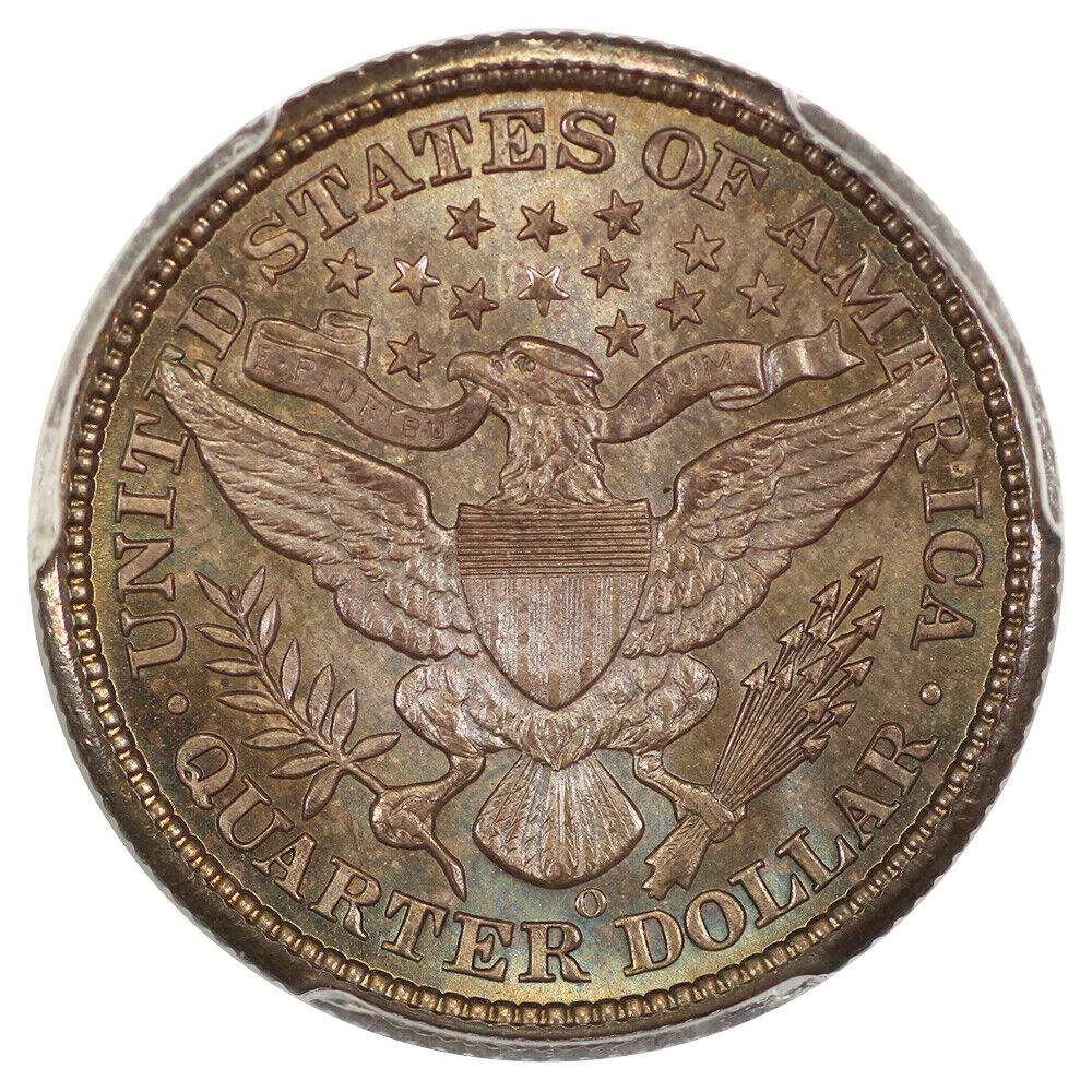 1897-O 25C PCGS/CAC MS66 ex: D.L. Hansen