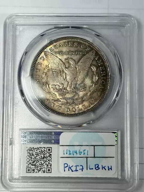 1891 P Morgan Silver Dollar PCGS MS-65