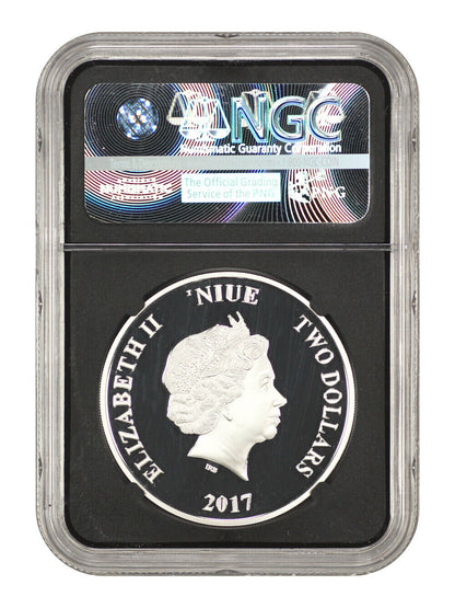 Niue: 2017 Star Wars C-3PO $2 NGC Proof 70 UCAM (First 1500 Struck, w/Box & COA)