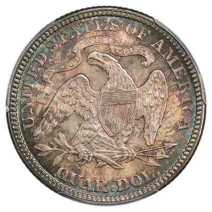 1890 25c PCGS MS66+ ex: D.L. Hansen