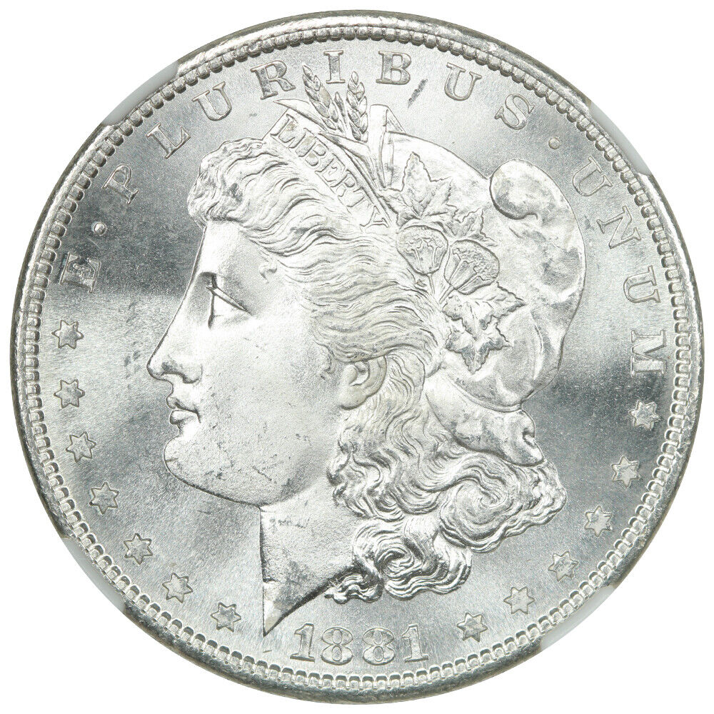 1881-S $1 NGC/CAC MS67+ - Morgan Dollar