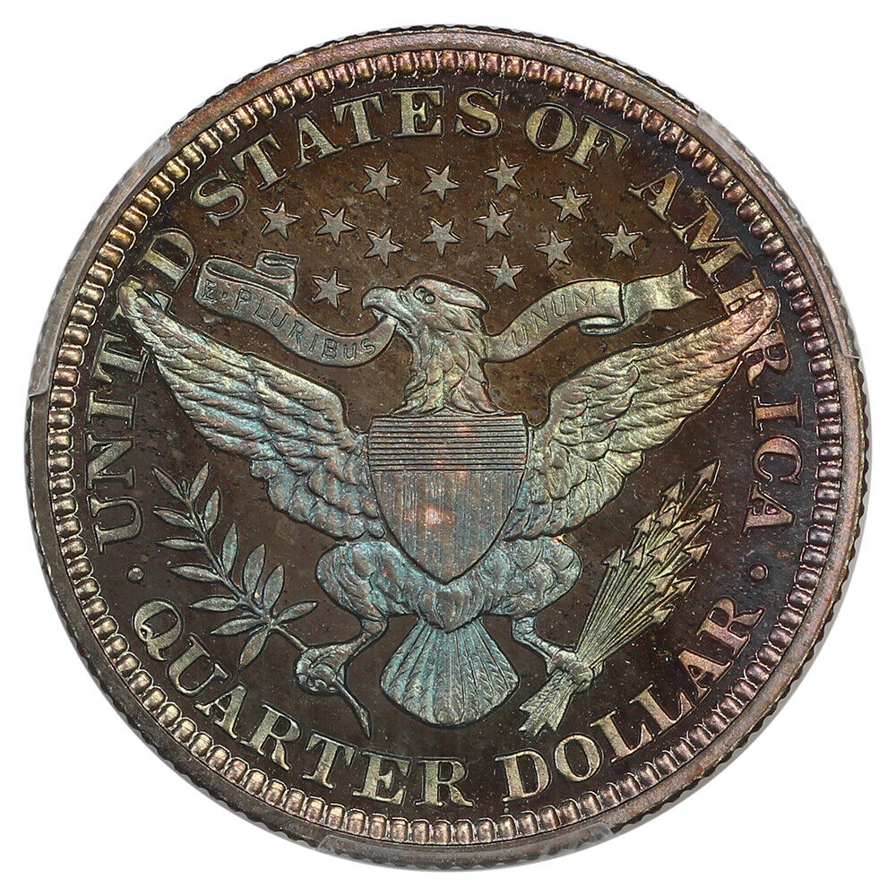 1910 25C PCGS PR68