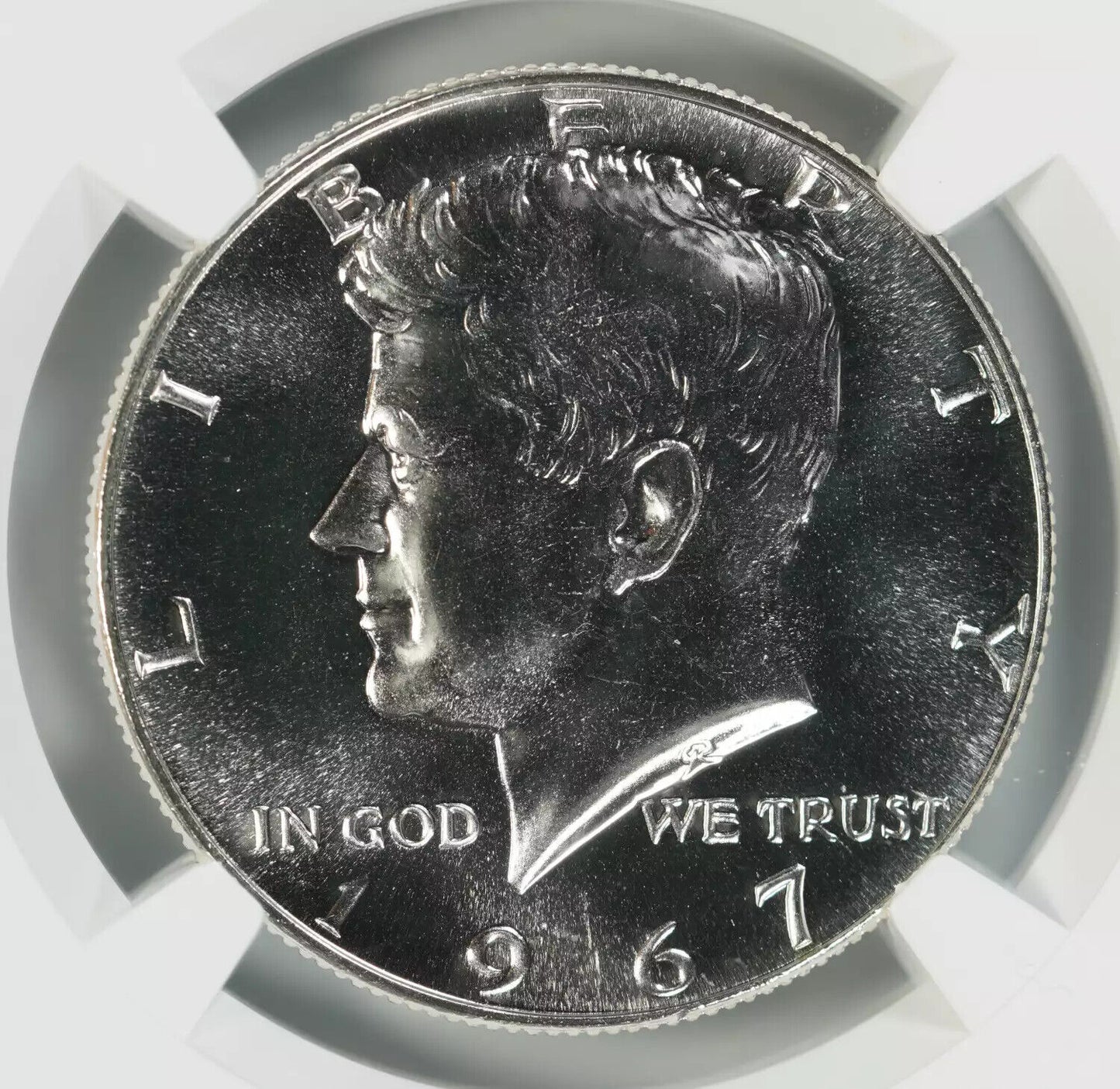 1967 SMS KENNEDY HALF DOLLAR 50C NGC CERTIFIED MS 69 MINT STATE UNC (011)