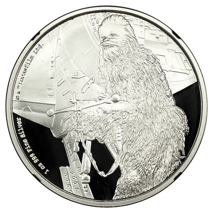 Niue: 2017 Star Wars Chewbacca $2 NGC Proof 69 UCAM (One of First 1500 Struck)