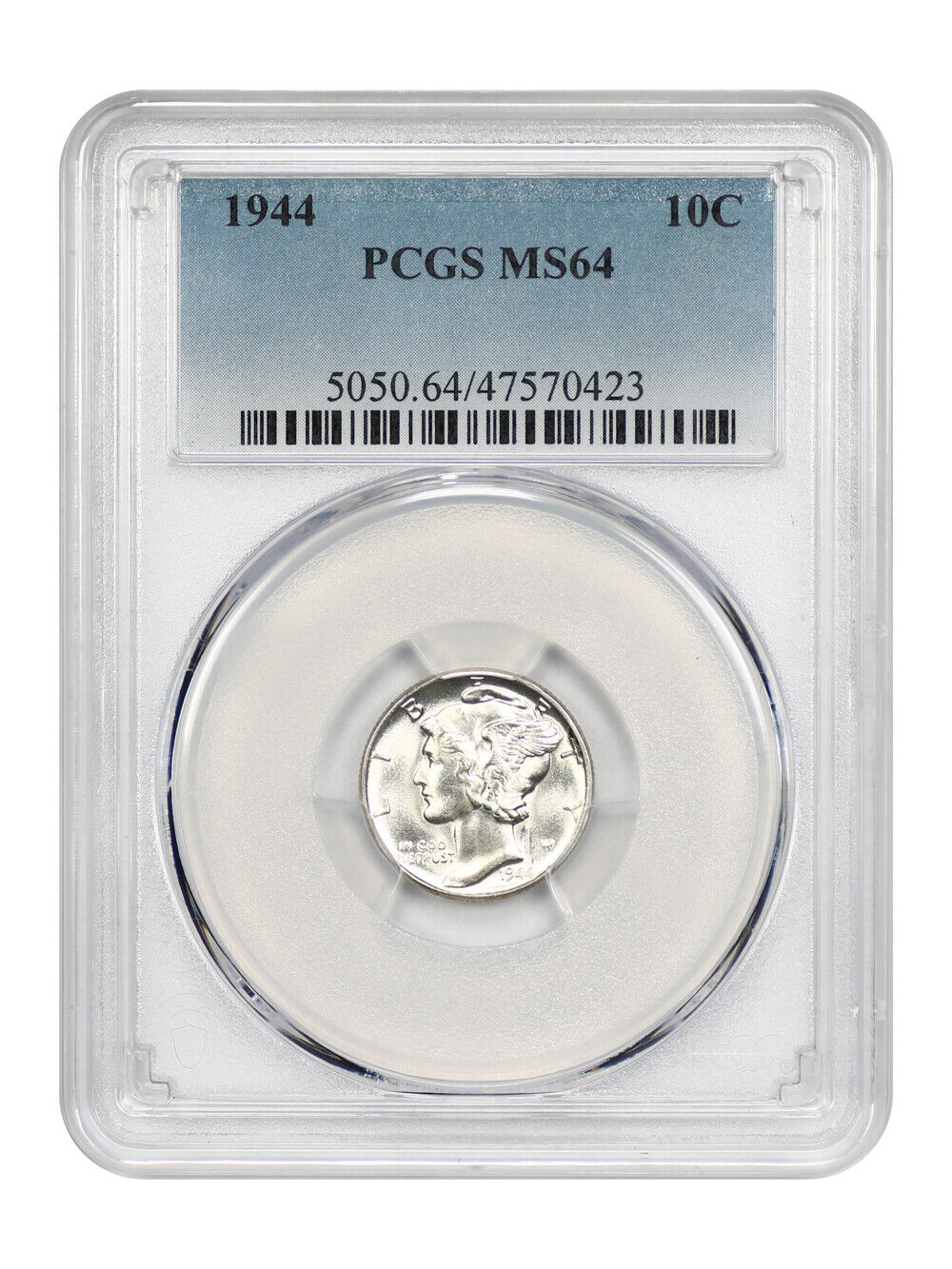 1944 10C PCGS MS64