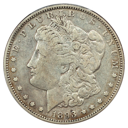 1893-O $1 PCGS VF25 - Morgan Dollar - Scarce Date