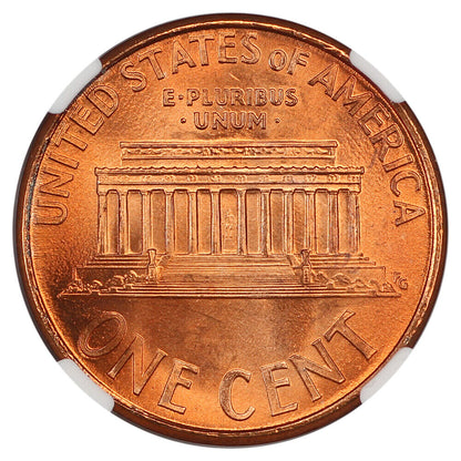 1995 1C NGC MS68RD (Doubled Die Obverse) - Lincoln Cent (Modern)