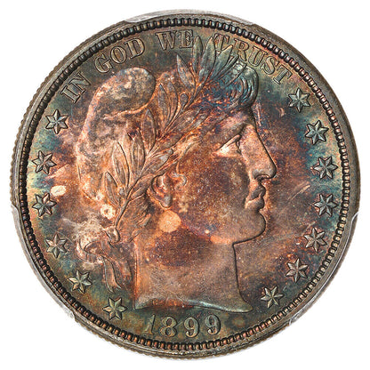 1899-O 50c PCGS MS65 ex: D.L. Hansen