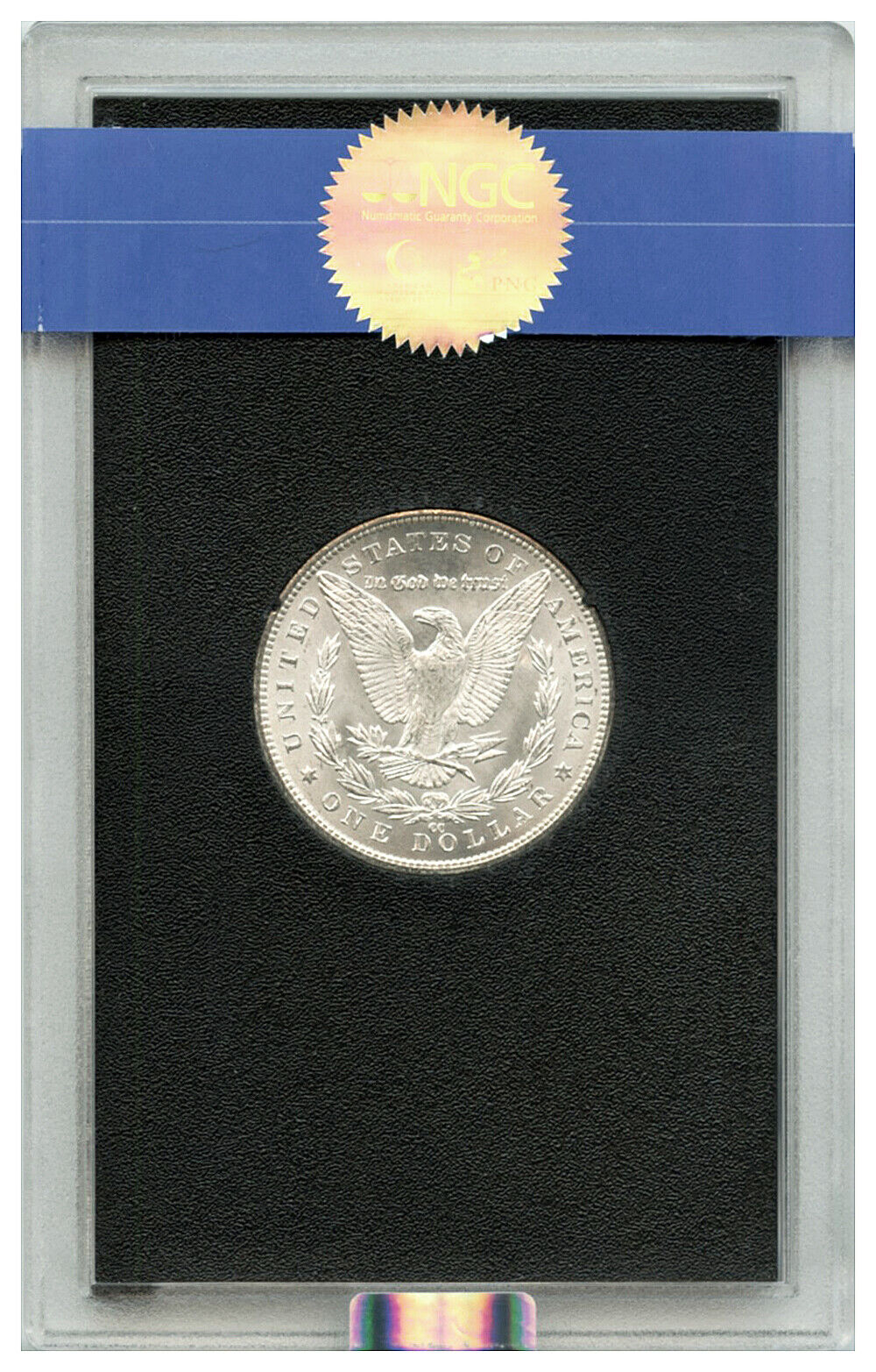 1883-CC $1 NGC/GSA MS64 (Box & COA) - Morgan Dollar