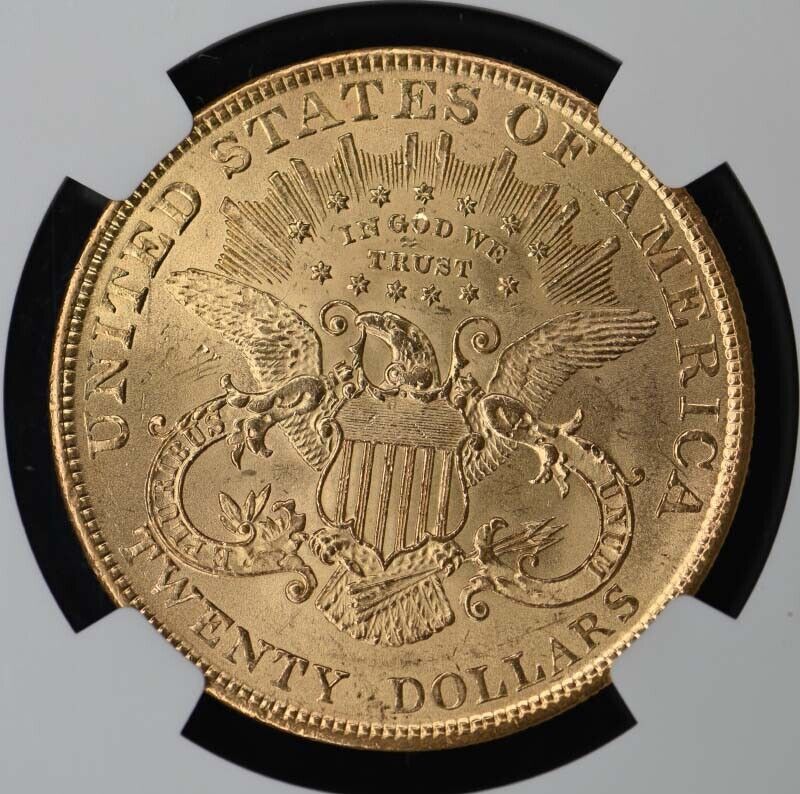 1904 Liberty Double Eagle $20 NGC MS64+