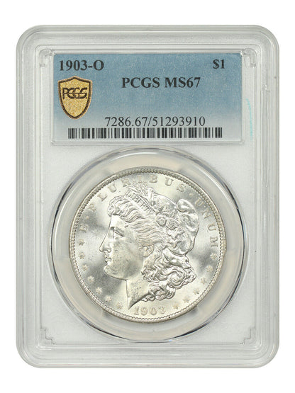 1903-O $1 PCGS MS67 - Morgan Dollar - Low Mintage Date