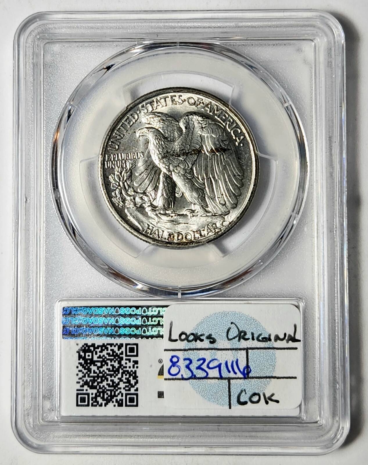 1934 P Walking Liberty Half Dollar PCGS MS-65 CAC - LOOKS ORIGINAL