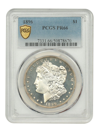 1896 $1 PCGS PR66 - Morgan Dollar