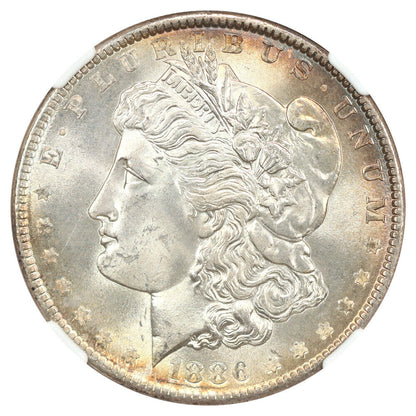 1886 $1 NGC MS67 - Morgan Dollar