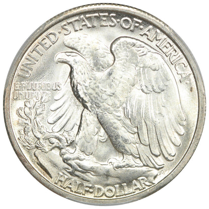 1945-S 50C PCGS MS65+ - Walking Liberty Half Dollar