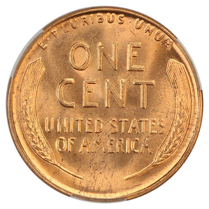 1942-D 1C CACG MS67RD - Lincoln Cent (Wheat Reverse)