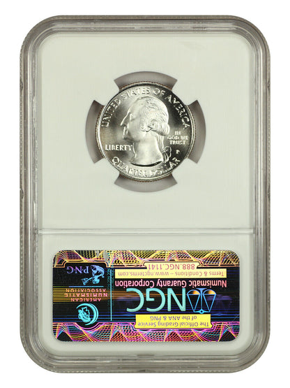 2010-P 25C Mount Hood NP NGC SP69 (Satin Finish) - Type 1 - Clad