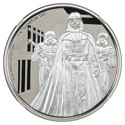 Niue: 2016 Star Wars Darth Vader $2 NGC Proof 69 UCAM (With Box and COA)