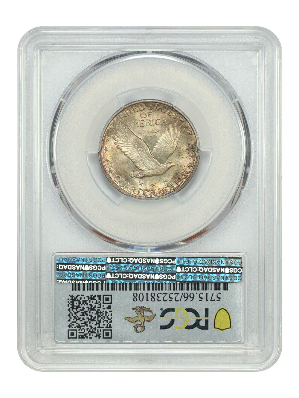 1917 25C PCGS MS66FH (Type 2) ex: D.L. Hansen