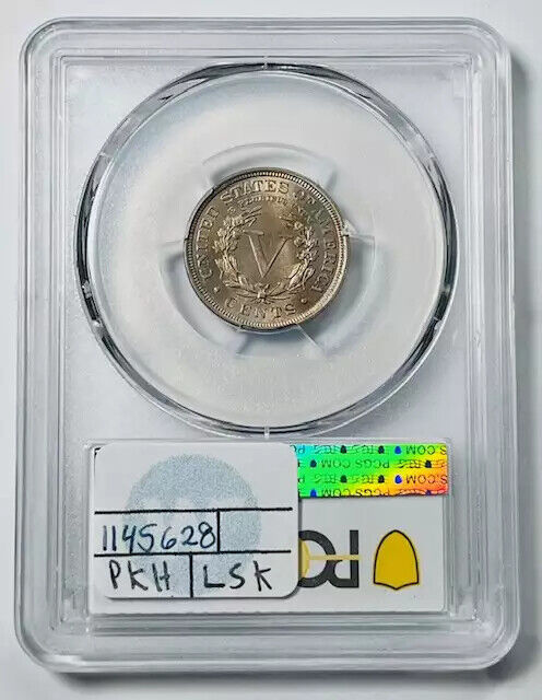 1909 P Liberty Head Nickel PCGS MS-64