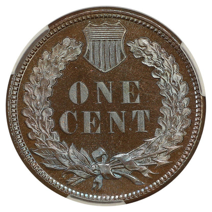 1886 1C CACG PR67+BN (Type 1)  ex: D.L. Hansen/Larry Shepherd - Indian Cent