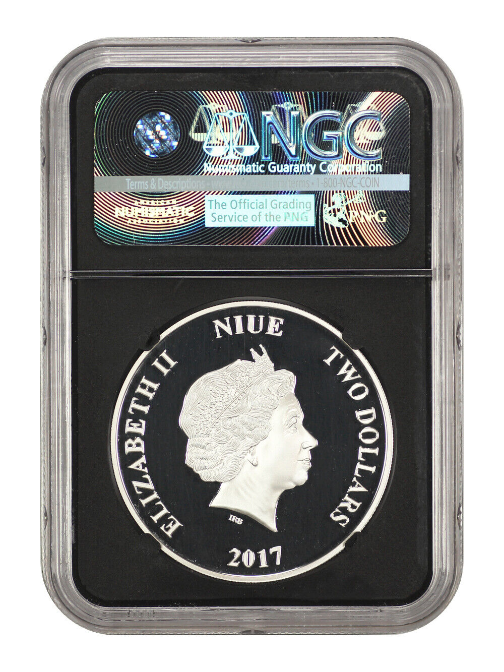 Niue: 2017 Star Wars Chewbacca $2 NGC Proof 70 UCAM (First 1500 Struck, w/Box)