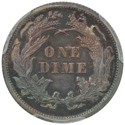 1865 10C PCGS PR66 ex: D.L. Hansen