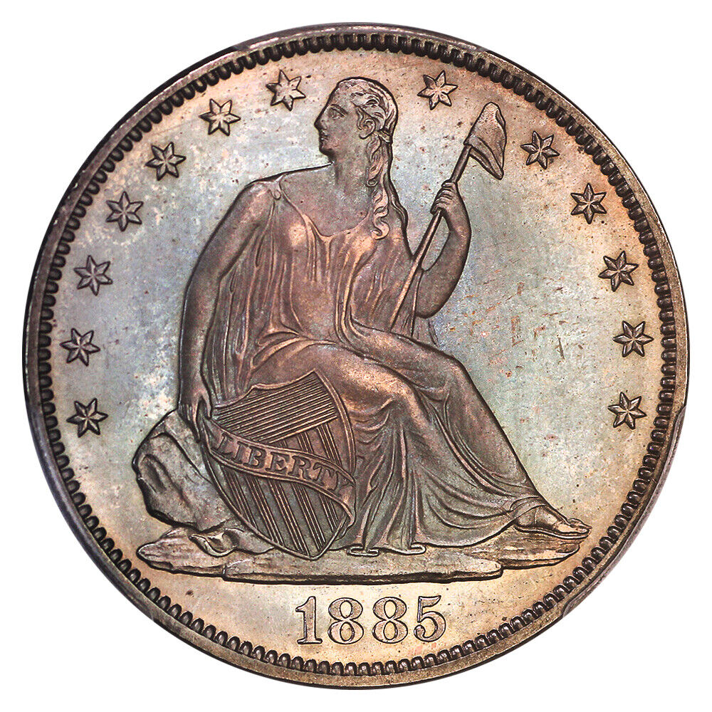 1885 50C PCGS PR66+ ex: D.L. Hansen