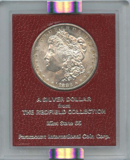 1883-S $1 Morgan Dollar Redfield Hoard NGC MS62