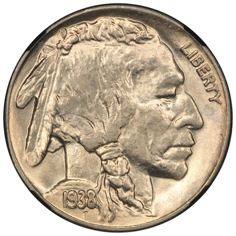 1938-D 5C Buffalo NGC MS67 - Buffalo Nickel - Interesting Holder