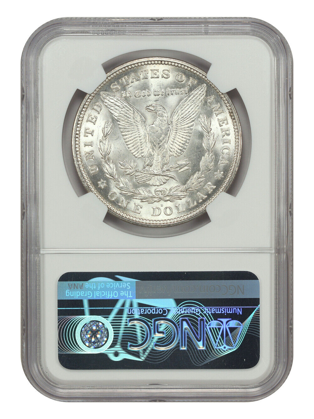 1921-D $1 NGC MS63 - Morgan Dollar