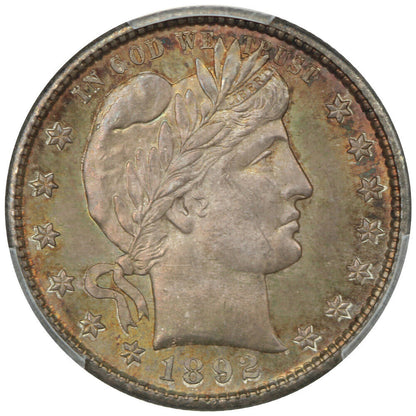 1892-S 25C PCGS MS66+ ex: Pogue - Barber Quarter