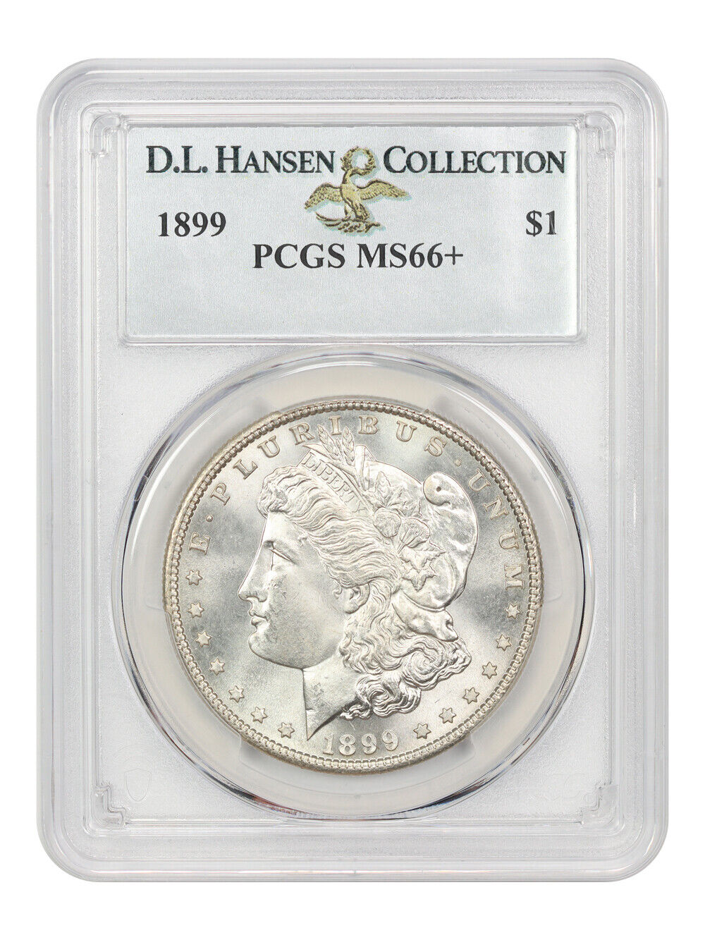 1899 $1 PCGS MS66+