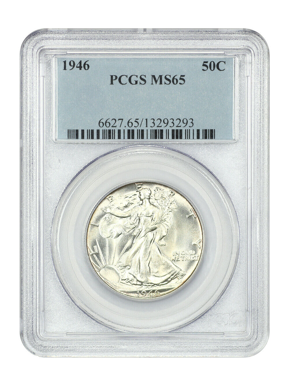 1946 50C PCGS MS65