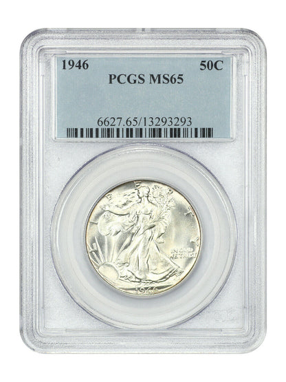 1946 50C PCGS MS65