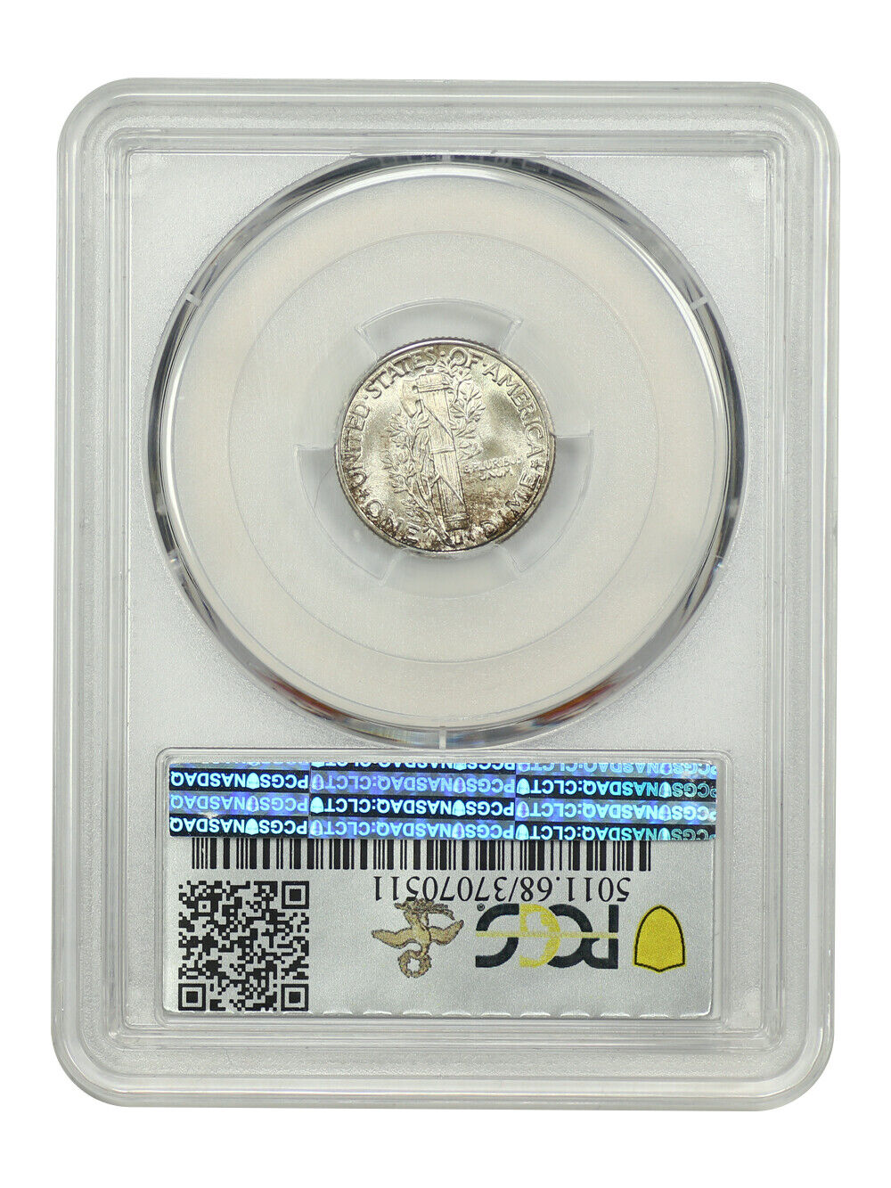 1938 10C PCGS MS68FB ex: D.L. Hansen