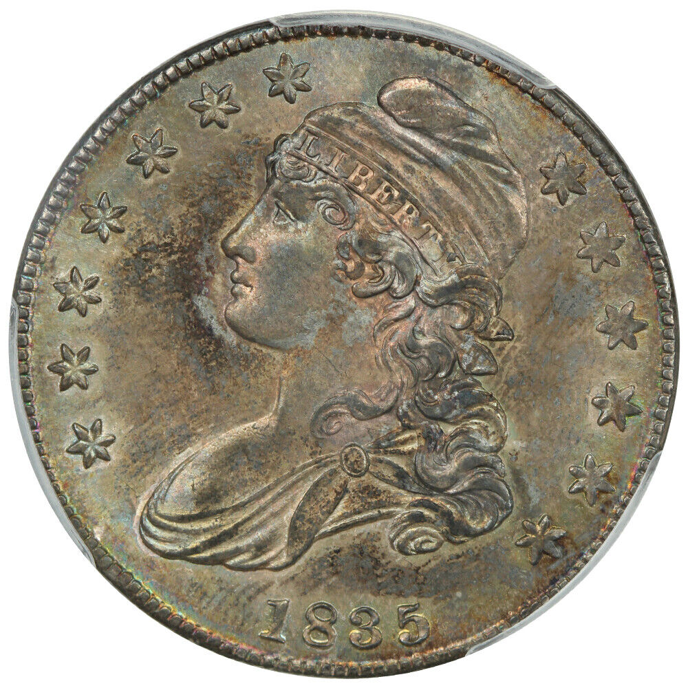 1835 50C PCGS MS64 ex: D.L. Hansen/Friend