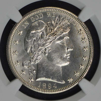 1894-S Barber Half Dollar 50C NGC MS65