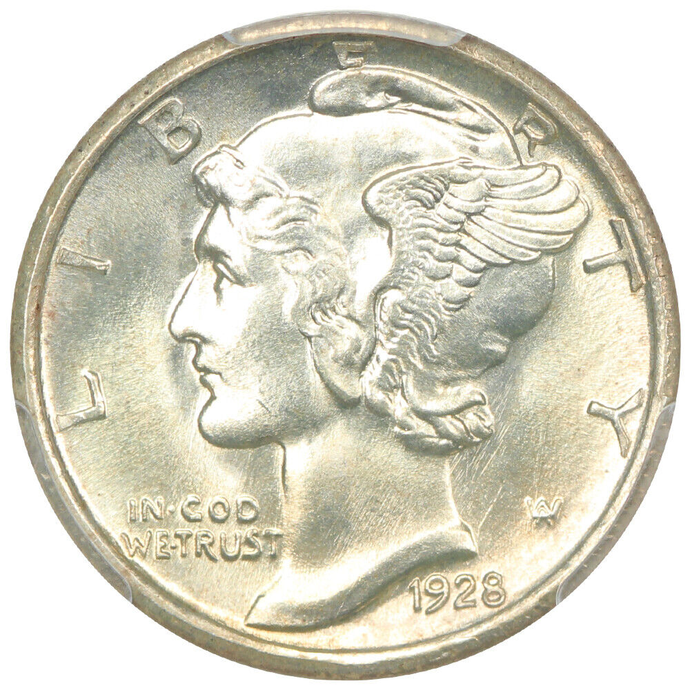 1928-S 10C PCGS MS66FB - Mercury Dime - Registry Quality Gem